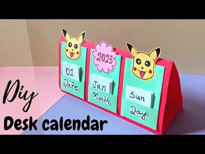 DIY Desk Calendar | How To Make Desk Calendar | Easy New Year Craft | New Year craft ideas 2023
