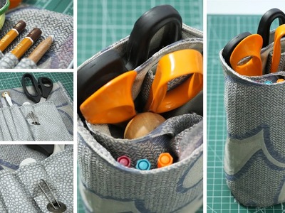 DIY Gifts: Make A Sewing Tool Roll Up Wrap With Me