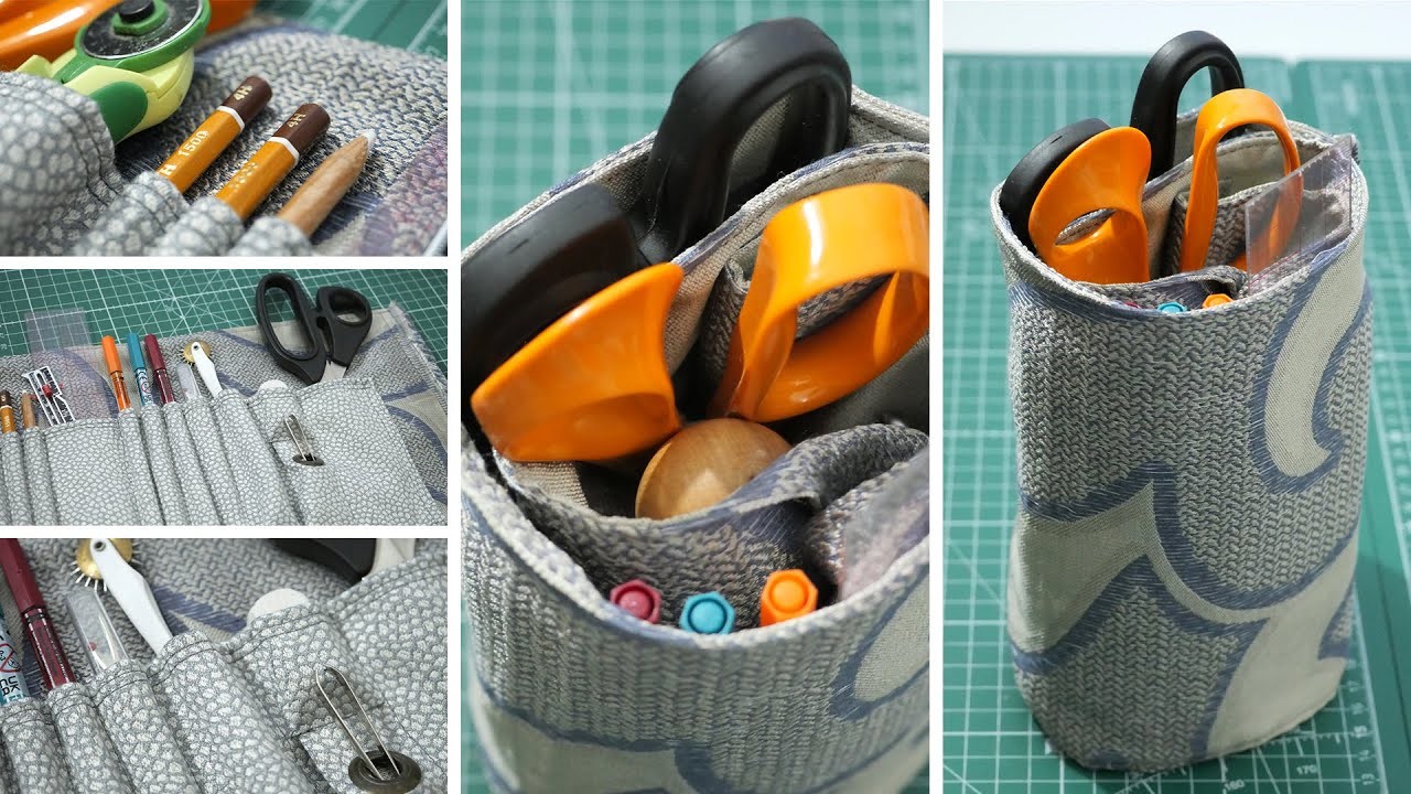 DIY Gifts: Make A Sewing Tool Roll Up Wrap With Me