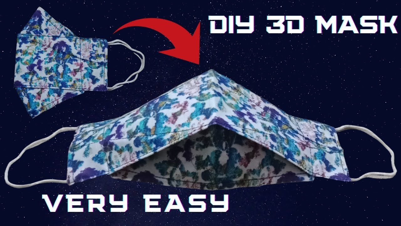 DIY Handmade 3D Mask - An Easy and Fun Way to Celebrate Halloween | Piece By Piece | 3D Face Mask