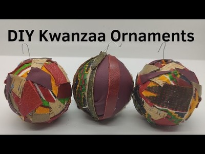 DIY Kwanzaa Ornaments #kwanzaa2022 #ornaments