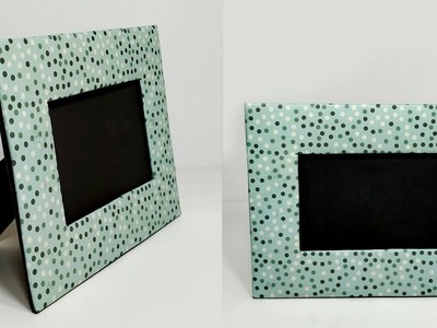 DIY Photo Frame Making Idea | Handmade Picture Frame Making At Home | Hand Made Paper Photo Frame