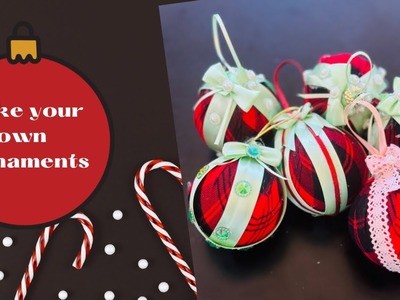 Handmade Easy Ornaments for Christmas || Christmas ornaments DIY