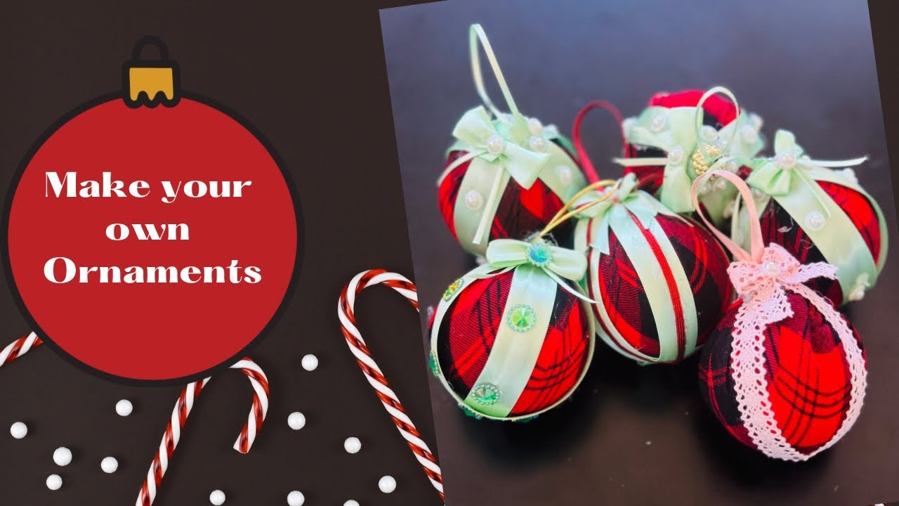 Handmade Easy Ornaments for Christmas || Christmas ornaments DIY