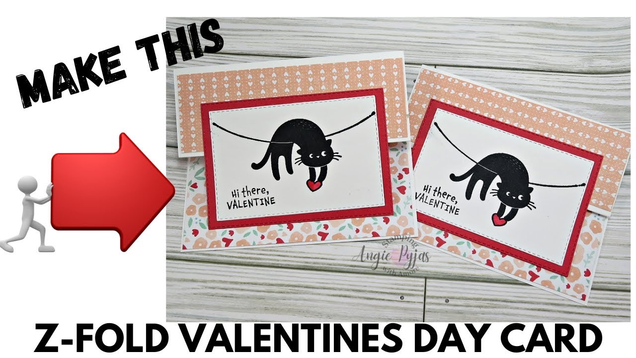 How to Make these Cute Diy Valentine Cards ( perfect card to say I love you for Valentine's Day)
