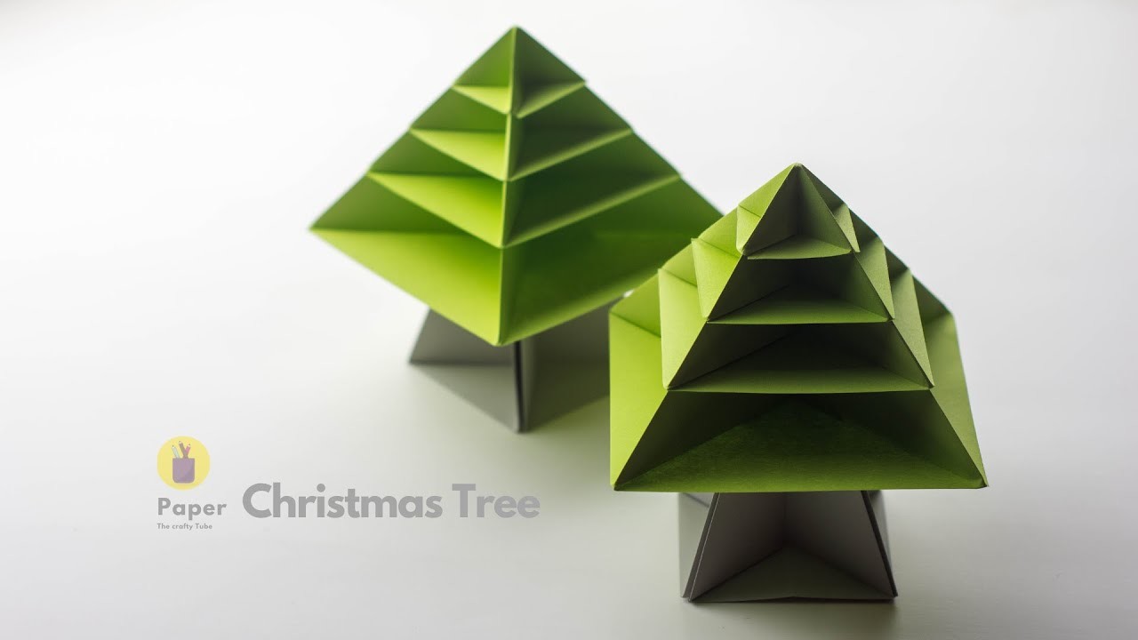 Origami Paper Christmas Tree  | Paper Craft Ideas | DIY
