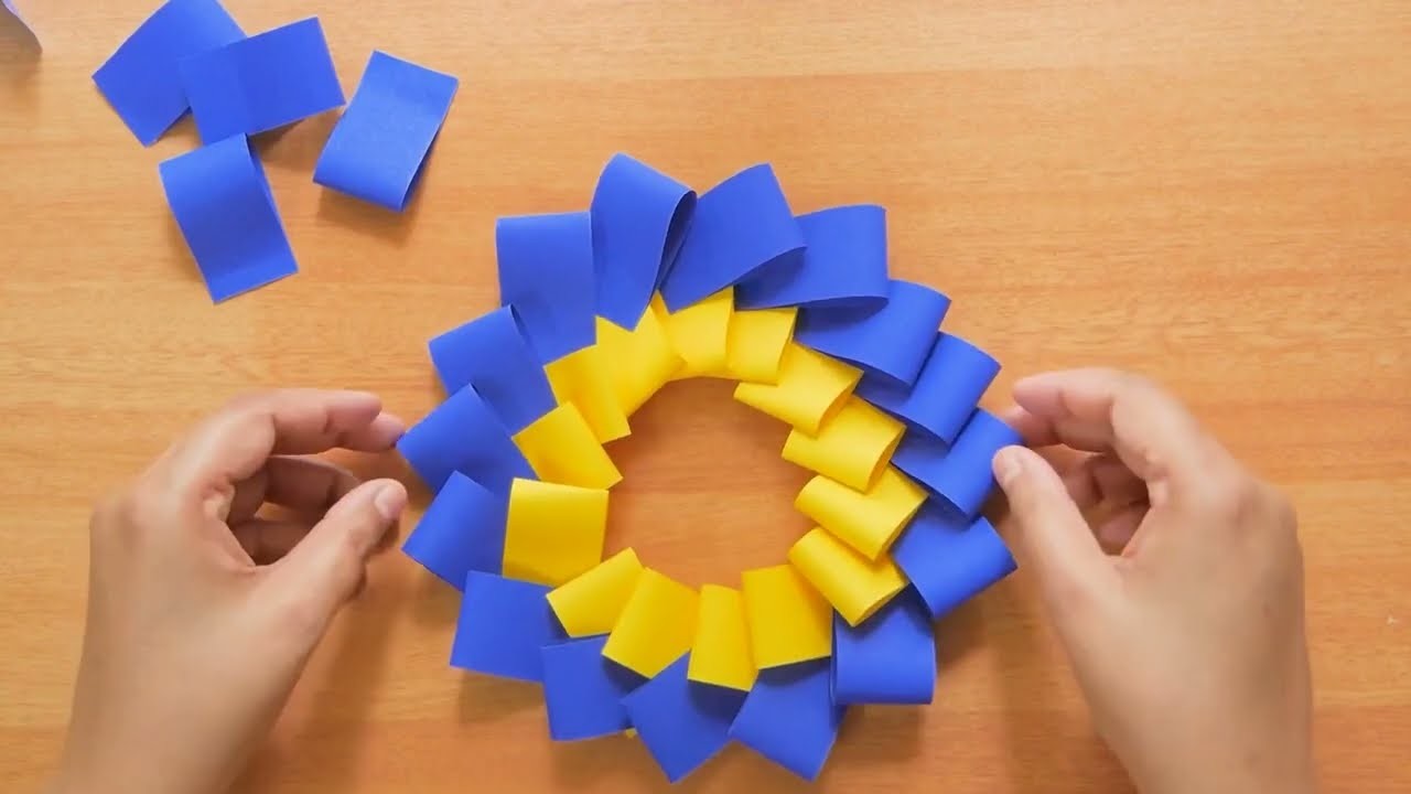 Paper Craft - Wall Hanging Craft Idea for Kids