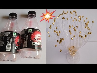 Plastic bottle handmade craft || Room decoration ideas