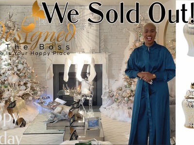 WE SOLD OUT!???????? FULL HOME TOUR FOR CHRISTMAS 2022.NEW.I LAUNCHED MY OWN WEBSITE  COME ON TAKE A LOOK