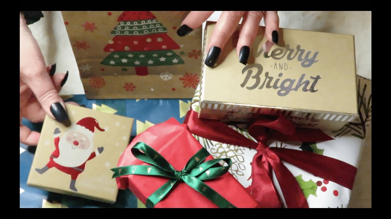 Wrapping loads more Christmas Presents Tingles & Crinkles Part 2 ASMR-Mas Day 25 #asmr #asmrtingles