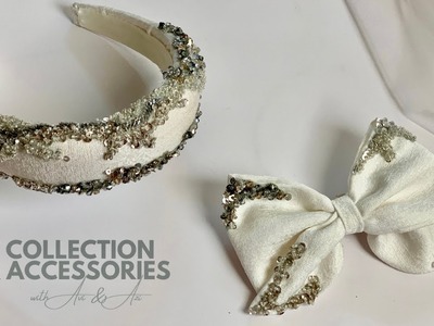 2 Pcs Hair Accessories Trends. New Collection. How to make beaded headband