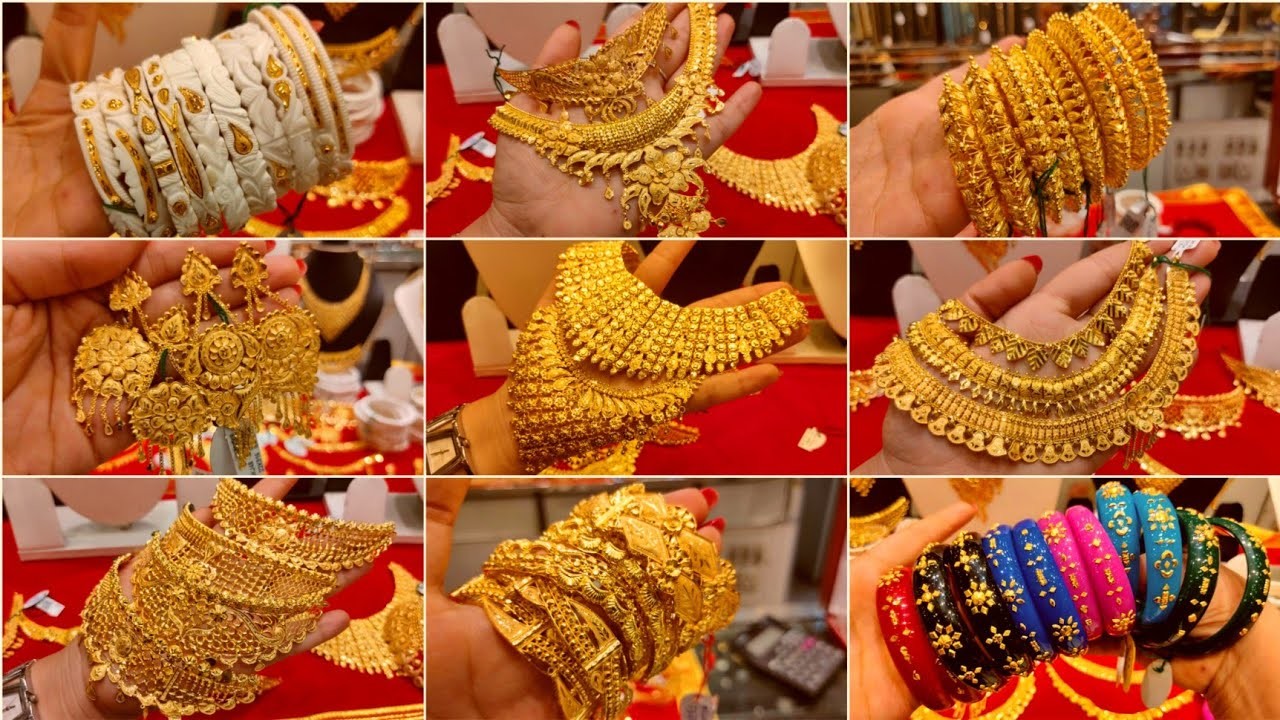 30 gram মধ্যে earrings choker necklace hasuli under 1lakh gold design with price#rpshawjewellers