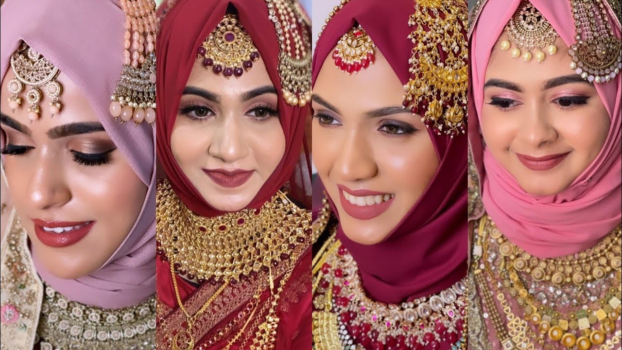 Beautiful Bridal look with Hijab | Muslim Wedding Ideas 2022 | Hijab bridal look | Hijab Style|