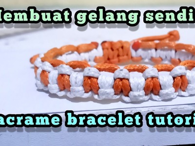 DIY Macrame Bracelet Modified Square Knot | Macrame Bracelet Tutorial #braceletmaking