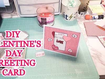 DIY Valentine's Day Card Making ♥️