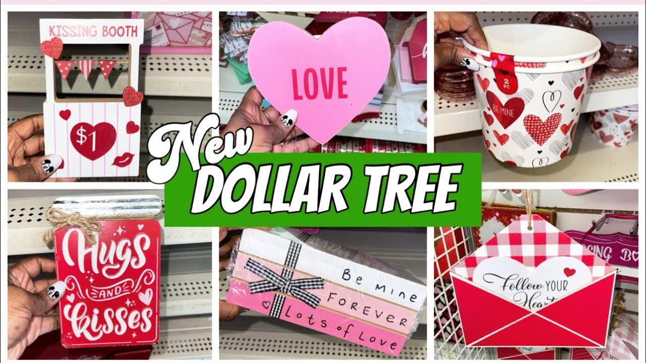 DOLLAR TREE COME WITH ME | VALENTINES DAY DECOR | DOLLAR TREE VALENTINES | ST PATTYS DAY PEEEK