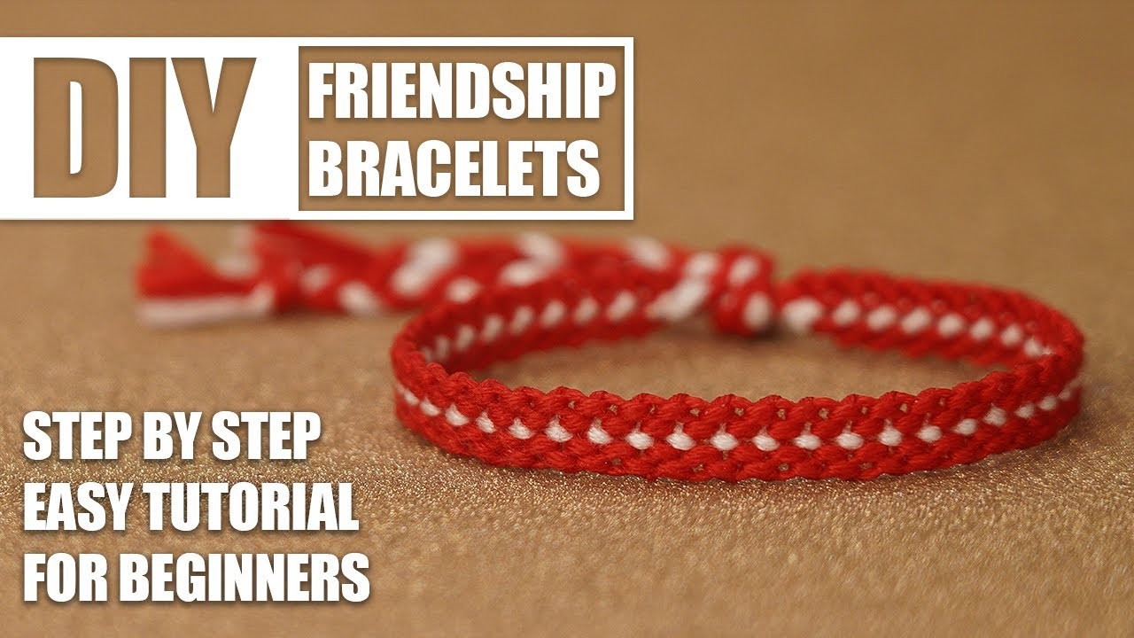 Dots Chain Connected Small Friendship Bracelets Step by Step Tutorial | Easy Tutorial for Beginner