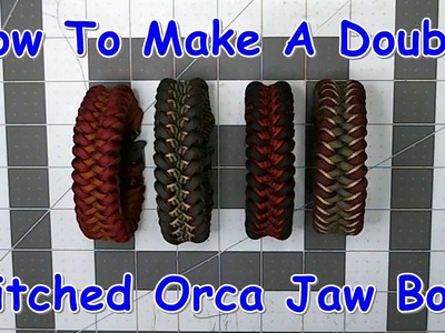 How To Make A Stitched Orca Jaw Bone