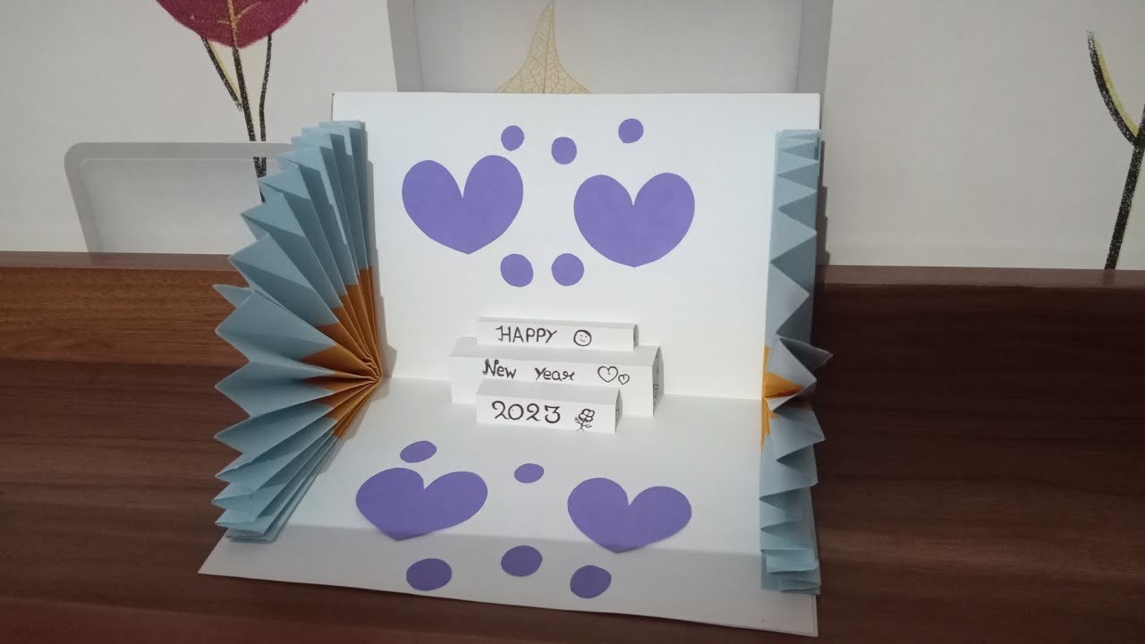 how-to-make-new-year-greetings-cards-happy-new-year-2023-diy-easy