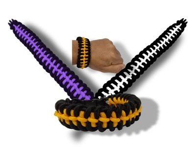 How to make the Raid knot Paracord bracelet tutorial