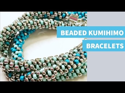 I Made a Thing || D.I.Y Beaded Kumihimo Bracelets
