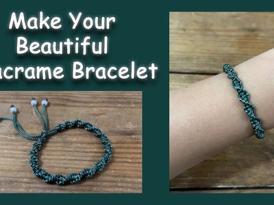 Macrame bracelet???? | thread bracelet???? | friendship bracelet string???? | DIY bracelet????