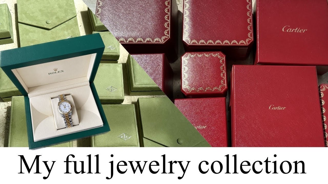 MY ENTIRE JEWELLERY COLLECTION | Cartier, Van Cleef, Dior, Idyl, Rolex, Omega & local brands