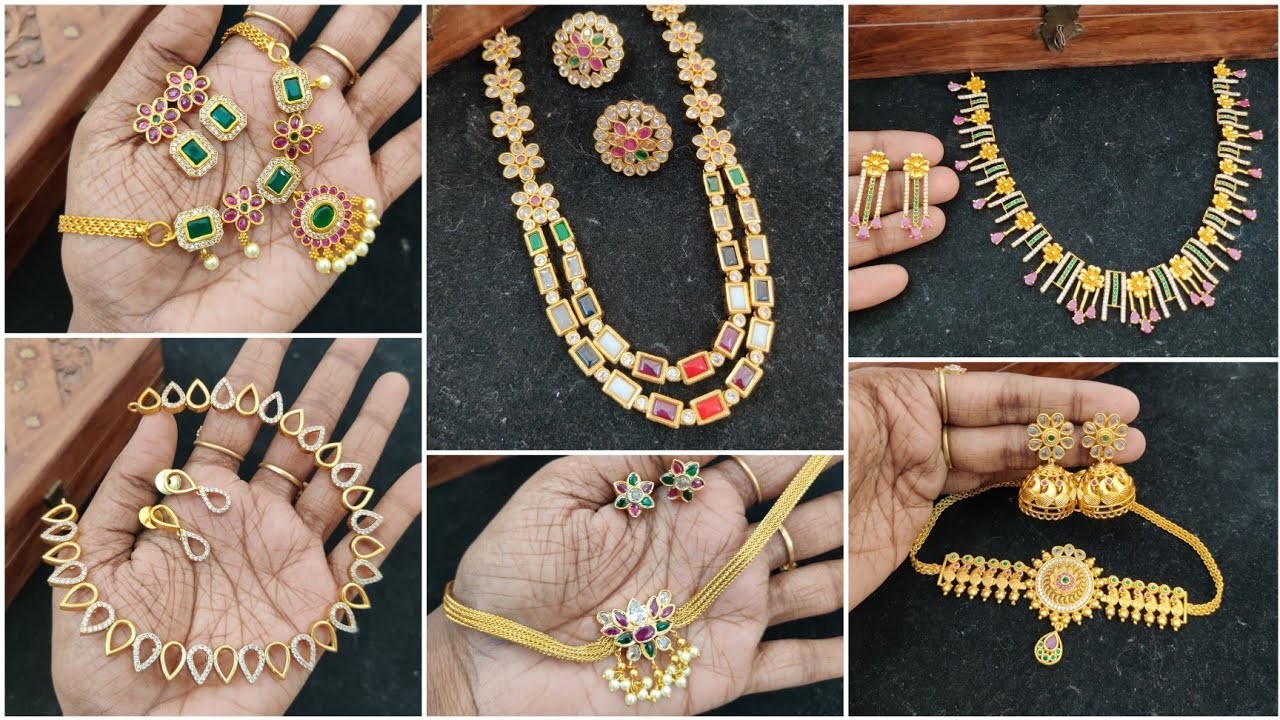 New Premium Quality necklace set 7010071148 whatsapp for booking