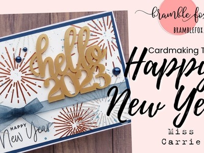New Year Mixed Media Cards | Miss. Carrie | Christmas & Winter Collection