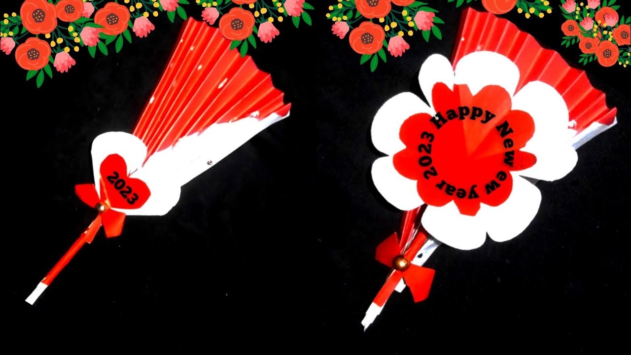 Quilling Happy New year greetings cards ideas.Diy.TN Crafty