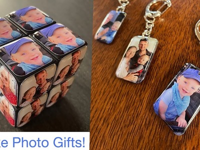 Resin How-To: Photo Keepsakes! Make photo cubes, keychains, pendants, ornaments, all perfect gifts