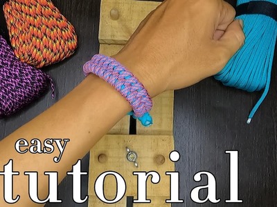 Simple Bracelet Design : Fishtail Paracord Bracelet without Buckle