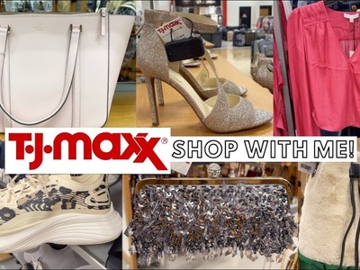 TJ MAXX SHOP WITH ME 2023 | DESIGNER HANDBAGS, SHOES, CLOTHING, JEWELRY, NEW ITEMS