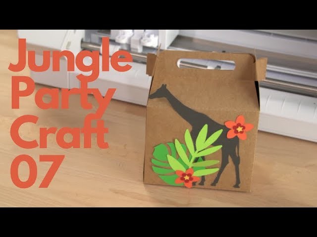 Your guests will love taking these gift boxes home after your jungle party!