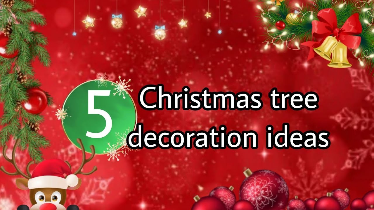 5 DIY Christmas tree decoration ideas | Christmas tree ornaments | 3d snowflakes ❄️