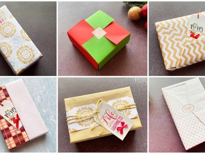 6 Elegant Gift Wrapping Ideas | Wrapping Presents | Gift Wrap