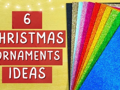 ????6 Last Minute Christmas Decoration Ideas????DIY Christmas Decorations 2022 | Christmas Crafts
