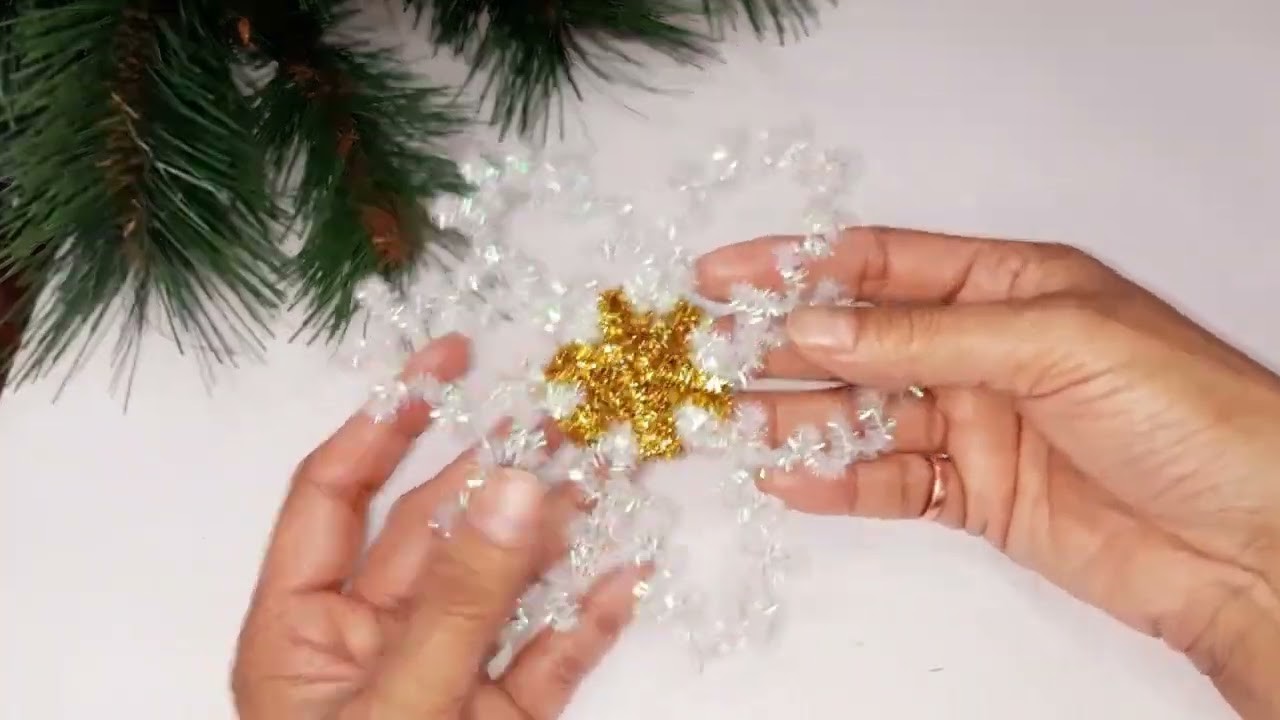 7 Amazing Christmas Ideas ???? Christmas Ornaments????Tinsel Pipe Cleaners ????Chenille Steams ????Easy DIY.