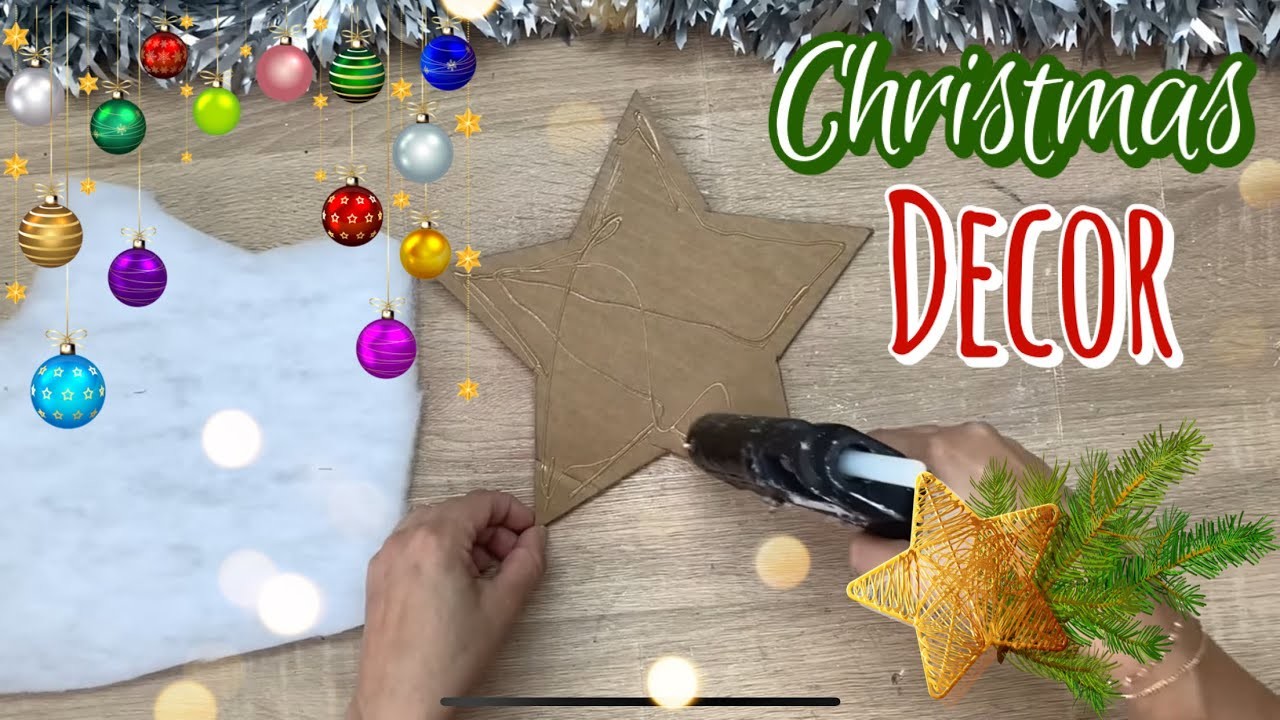 Beautiful Christmas Decorating Ideas. Crafts with Recycling. Diy Christmas
