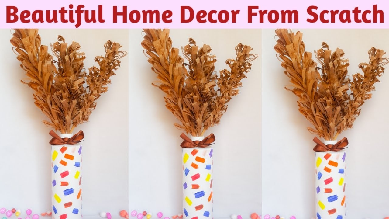 Beautiful Home Decor From Scratch | DIY Home Decors From Waste Plastic Bottles