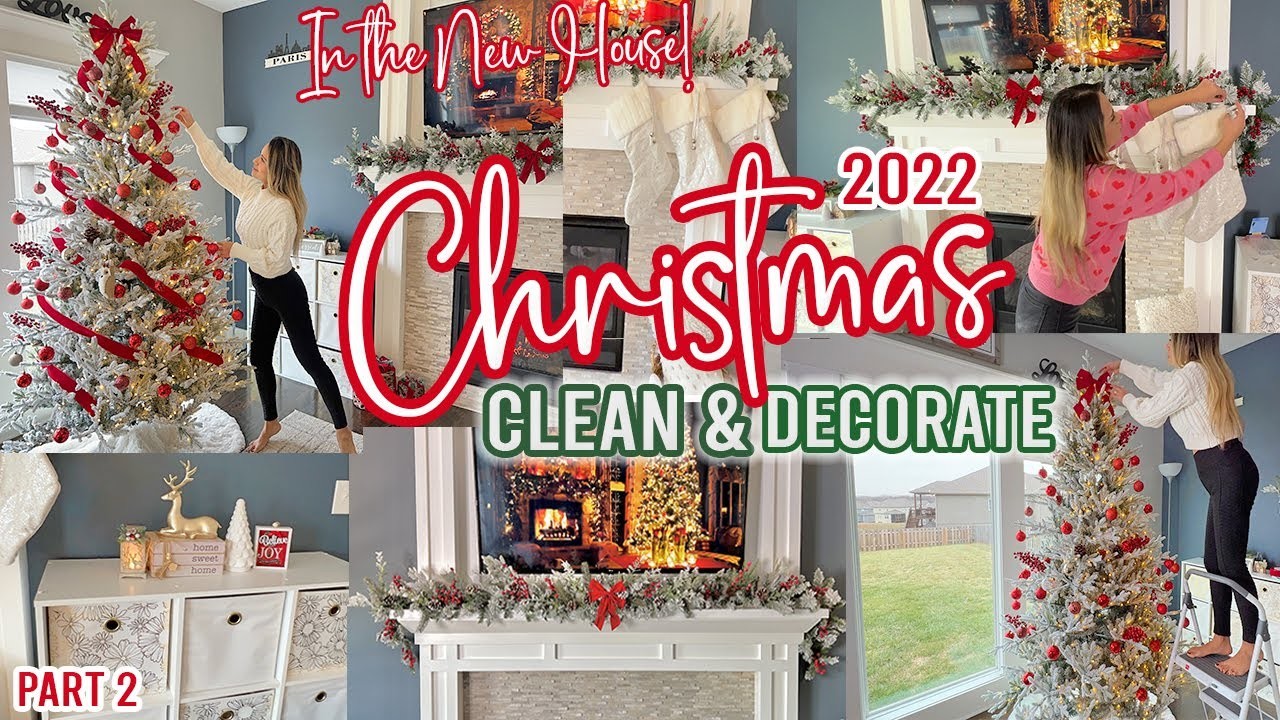 CHRISTMAS DECORATE WITH ME 2022. CHRISTMAS DECORATIONS IDEAS 2022 PART 2