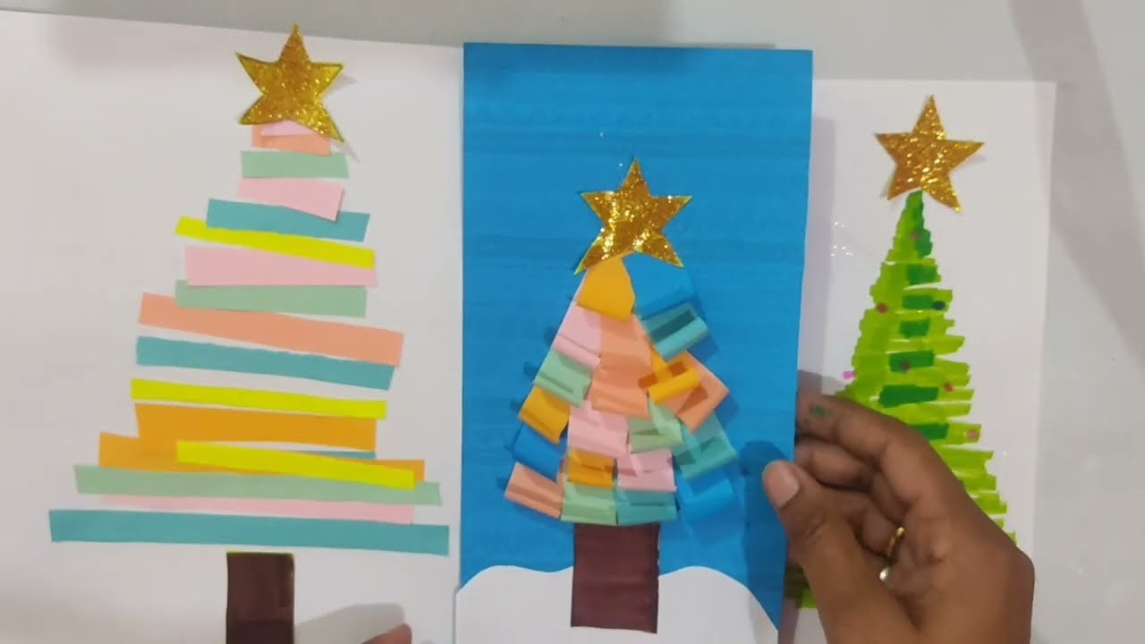 Christmas Paper Craft For kids | Amazing Christmas Tree Making Ideas | Christmas Tree Making |
