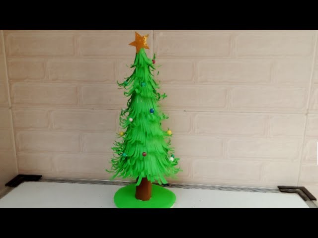 Christmas Tree || Xmas Tree || Paper Craft || Easy Christmas Tree Making || Craft ideas ||