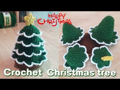 Crochet christmas tree ????????????| Crochet christmas tree decorations free patterns | Free pattern ????????