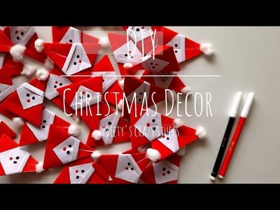 DIY CHRISTMAS DECOR| CHRISTMAS SANTA | CHRISTMAS decorations ideas at home | New Christmas crafts