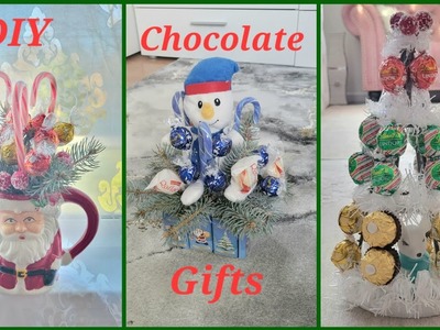 DIY Quick & Easy Dollar Tree Candy & Chocolate Gifts for the Holidays | Last Minute Ideas