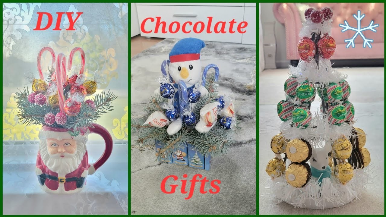 DIY Quick & Easy Dollar Tree Candy & Chocolate Gifts for the Holidays | Last Minute Ideas