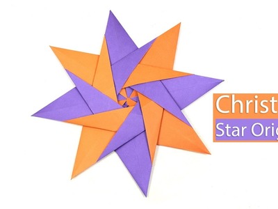 Easy Origami Christmas Star - Cute Origami Star Tutorial
