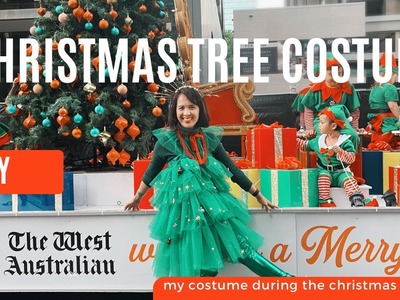 How to Make Christmas Tree Costume DIY | Jonathan and Karen