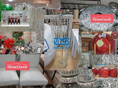 Let's go Christmas Shopping and Home Décor Shopping at Ross and HomeGoods! | The Glam Décor Channel